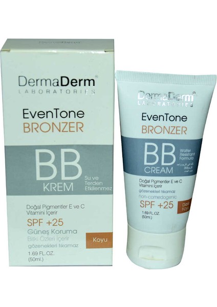 Eventone Bb Krem Koyu Ton Spf+25 Güneş Koruma Bitki Özlü 50 Ml