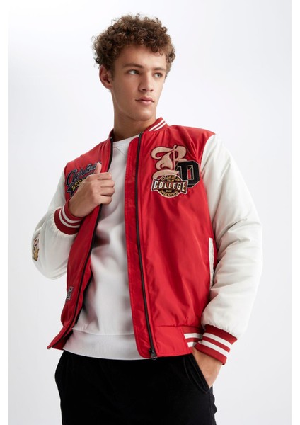 Oversize Fit Kolej Yaka Bomber Mont Y5984AZ22AU fırsatları