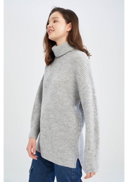 Oversize Fit Balıkçı Yaka Tunik J2247AZ22WN indirimleri