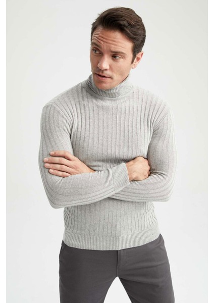 Regular Fit Balıkçı Yaka Triko Kazak Z9558AZ22AU modelleri
