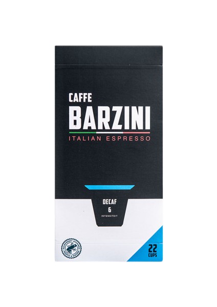 Decaf Kafeinsiz Nespresso Uyumlu Kapsül Kahve 22'li