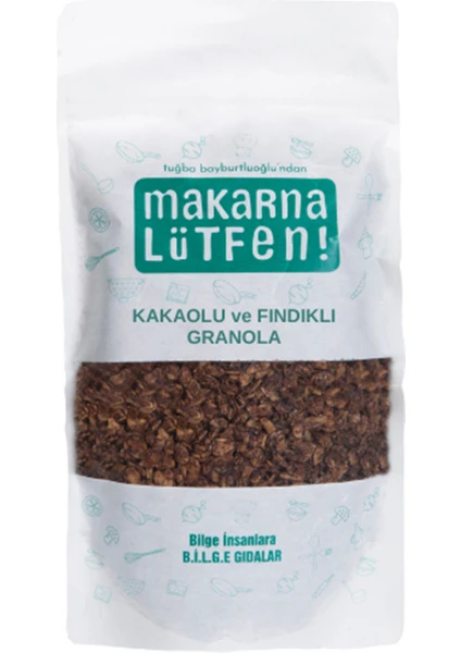 Makarna Lütfen Kakaolu Fındıklı Granola 250 gr