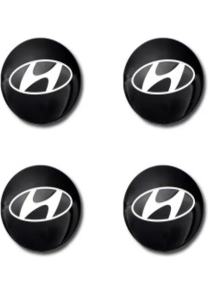 Hyundaı Logolu 56 mm Jant Göbek Stıcker modelleri