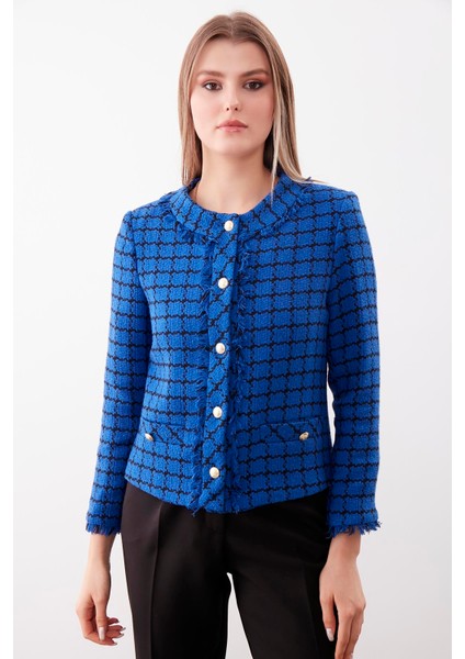 Gold Düğmeli Desenli Ceket fırsatları