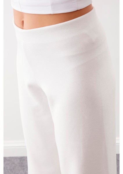 Geniş Paça Örme Pantolon indirimleri