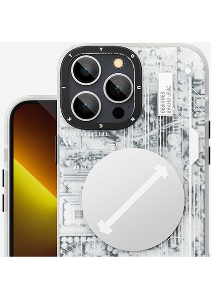 Apple iPhone 14 Pro Max Kılıf Magsafe Şarj Özellikli Youngkit Technology Serisi Kapak