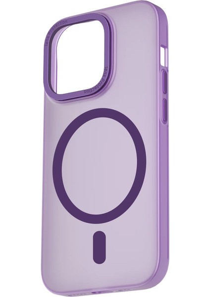 Apple iPhone 14 Pro Wiwu Frosted Magnetic Buzlu Sert Pc Kapak modelleri