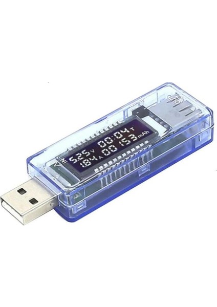 Sanec Keweısı USB Akım ve Voltaj Ölçer V20