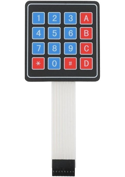 Sanec 4x4 Membran Tuş Takımı - Keypad