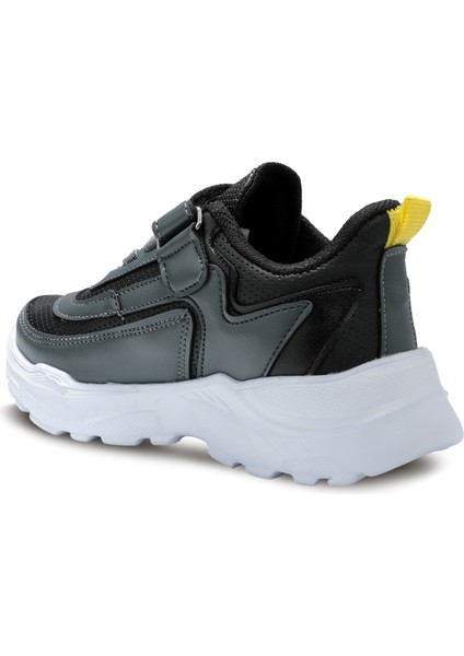 KANON I Erkek Çocuk Sneaker Koşu & Yürüyüş Ayakkabısı Siyah / Koyu Gri
