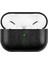 Apple Airpods Pro Kulaklık Koruma Deri Kılıf Siyah 2