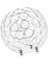 4.7 '' Kristal Etkisi Çay Işık Şam Tutucu Düğün Ev Merkezi-Silver 12CM 3