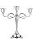 Metal 3 Arms Candle Tutucu Candelabra Şamdan 26CM Uzunluğunda Pervane () 2