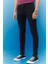 Erkek Malone Skinny Fit Dar Kesim Düşük Bel Esnek Jean Kot Pantolon L736 Siyah 2