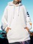 Erkek Nasa Logo Baskılı Oversize Sweatshirt 2
