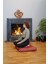 Zafu Meditasyon Yoga Yer Minderi Bordo Jakarlı Desenli Yogi Hediye Lüks Modern Stüdyo 4