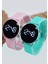 Mint ve Pembe Renk Şirin Tasarım Iki Adet Genç Kız Çocuk Kol Saati SU-479 1