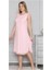 313 Pembe Hamile Lohusa Dantelli Gecelik 2