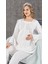 2106 Ecru Hamile Lohusa Pijama Takımı 5