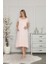 1208 Pembe Hamile Lohusa Dantelli Gecelik 2