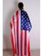 Amerika ABD Milli Gönder Bayrağı Raşel Kumaş Dijital Baskı 150x225 cm 2