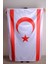 Kıbrıs Milli Gönder Bayrağı Raşel Kumaş Dijital Baskı 300x450 cm 1
