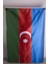 Azerbaycan Bayrağı Raşel Kumaş Dijital Baskı 400x600 cm 1