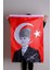 Zc Bayrak K.Atatürk İmzalı Türk Bayrağı Saten Kumaş Dijital Baskı 400x600 cm 1