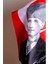 K.Atatürk İmzalı Türk Bayrağı Saten Kumaş Dijital Baskı 600x900 cm 3
