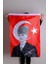 K.Atatürk İmzalı Türk Bayrağı Saten Kumaş Dijital Baskı 1000x1500 cm 1