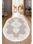 Dijital Baskılı Kaymaz Taban Yıkanabilir Oval Salon Halısı Mutfak Halısı Yolluk NDO-HK-124 1
