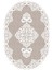 Dijital Baskılı Kaymaz Taban Yıkanabilir Oval Salon Halısı Mutfak Halısı Yolluk NDO-HK-124 2