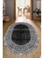 Dijital Baskılı Kaymaz Taban Yıkanabilir Oval Salon Halısı Mutfak Halısı Yolluk NDO-HT-124 1
