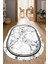 Dijital Baskılı Kaymaz Taban Yıkanabilir Oval Salon Halısı Mutfak Halısı Yolluk NDO-HT-794 1
