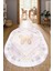 Dijital Baskılı Kaymaz Taban Yıkanabilir Oval Salon Halısı Mutfak Halısı Yolluk NDO-HS-337 1