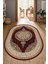 Dijital Baskılı Kaymaz Taban Yıkanabilir Oval Salon Halısı Mutfak Halısı Yolluk NDO-HT-997 1