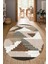 Dijital Baskılı Kaymaz Taban Yıkanabilir Oval Salon Halısı Mutfak Halısı Yolluk NDO-HT-171 1