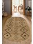 Dijital Baskılı Kaymaz Taban Yıkanabilir Oval Salon Halısı Mutfak Halısı Yolluk NDO-SD-275 1