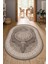Dijital Baskılı Kaymaz Taban Yıkanabilir Oval Salon Halısı Mutfak Halısı Yolluk NDO-HT-999 1