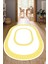 Dijital Baskılı Kaymaz Taban Yıkanabilir Oval Salon Halısı Mutfak Halısı Yolluk NDO-SD-754 1
