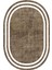 Dijital Baskılı Kaymaz Taban Yıkanabilir Oval Salon Halısı Mutfak Halısı Yolluk NDO-HT-576 2