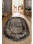 Dijital Baskılı Kaymaz Taban Yıkanabilir Oval Salon Halısı Mutfak Halısı Yolluk NDO-SD-280 1