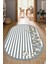 Dijital Baskılı Kaymaz Taban Yıkanabilir Oval Salon Halısı Mutfak Halısı Yolluk NDO-HT-200 1