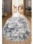 Dijital Baskılı Kaymaz Taban Yıkanabilir Oval Salon Halısı Mutfak Halısı Yolluk NDO-SD-1123 1