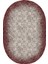 Dijital Baskılı Kaymaz Taban Yıkanabilir Oval Salon Halısı Mutfak Halısı Yolluk NDO-HT-247 2