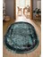 Dijital Baskılı Kaymaz Taban Yıkanabilir Oval Salon Halısı Mutfak Halısı Yolluk NDO-SD-279 1