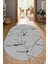 Dijital Baskılı Kaymaz Taban Yıkanabilir Oval Salon Halısı Mutfak Halısı Yolluk NDO-HT-416 1