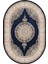 Dijital Baskılı Kaymaz Taban Yıkanabilir Oval Salon Halısı Mutfak Halısı Yolluk NDO-HT-461 2