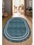 Dijital Baskılı Kaymaz Taban Yıkanabilir Oval Salon Halısı Mutfak Halısı Yolluk NDO-HY-1311 1