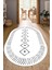 Dijital Baskılı Kaymaz Taban Yıkanabilir Oval Salon Halısı Mutfak Halısı Yolluk NDO-HT-571 1